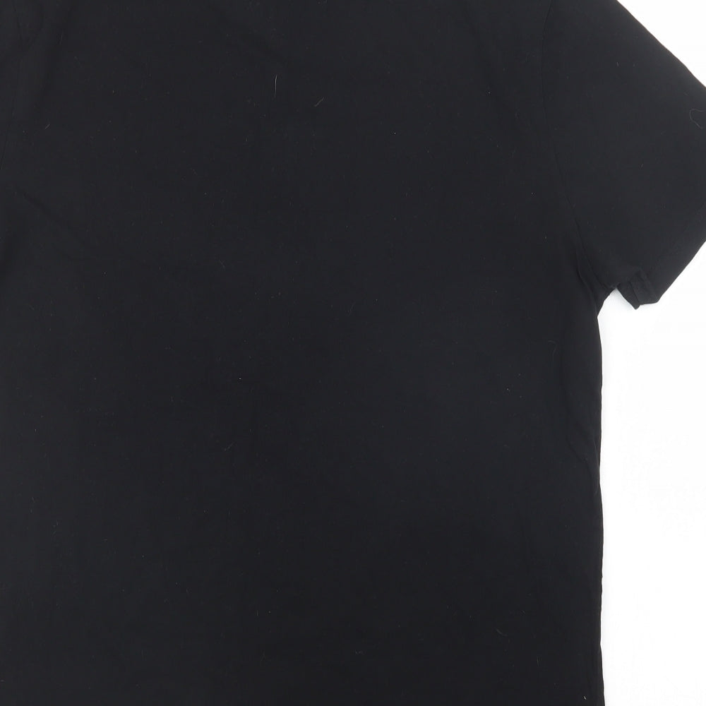 River Island Mens Black    T-Shirt Size M