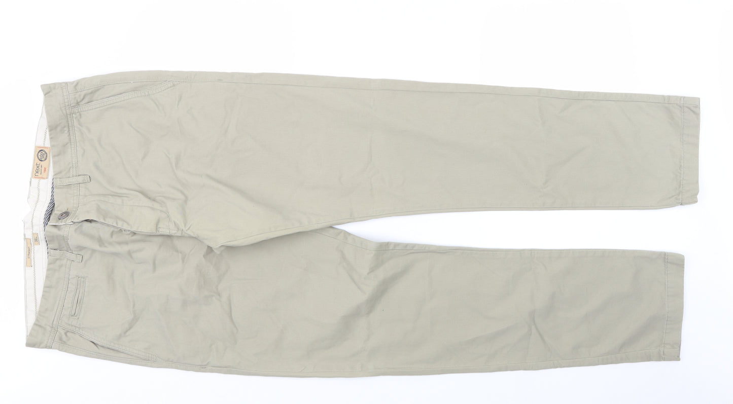 NEXT Mens Green   Trousers  Size 35 in L32 in