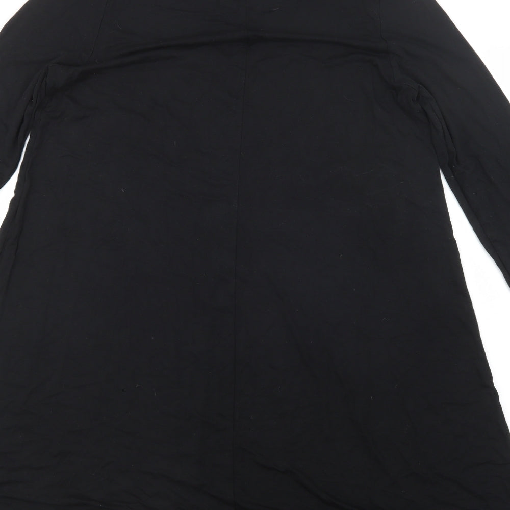 Marks and Spencer Womens Black   T-Shirt Dress  Size 16