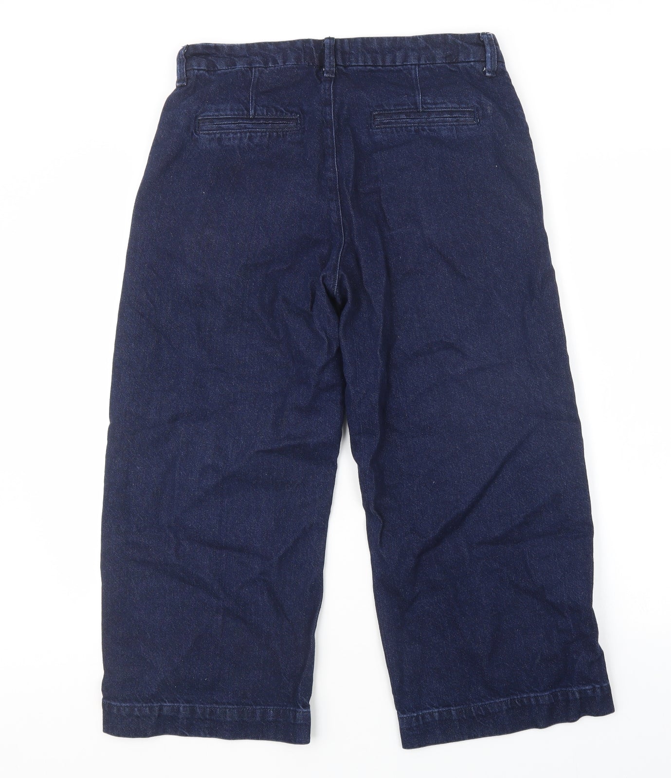 New Look Womens Blue  Denim Cropped Jeans Size 12 L22 in