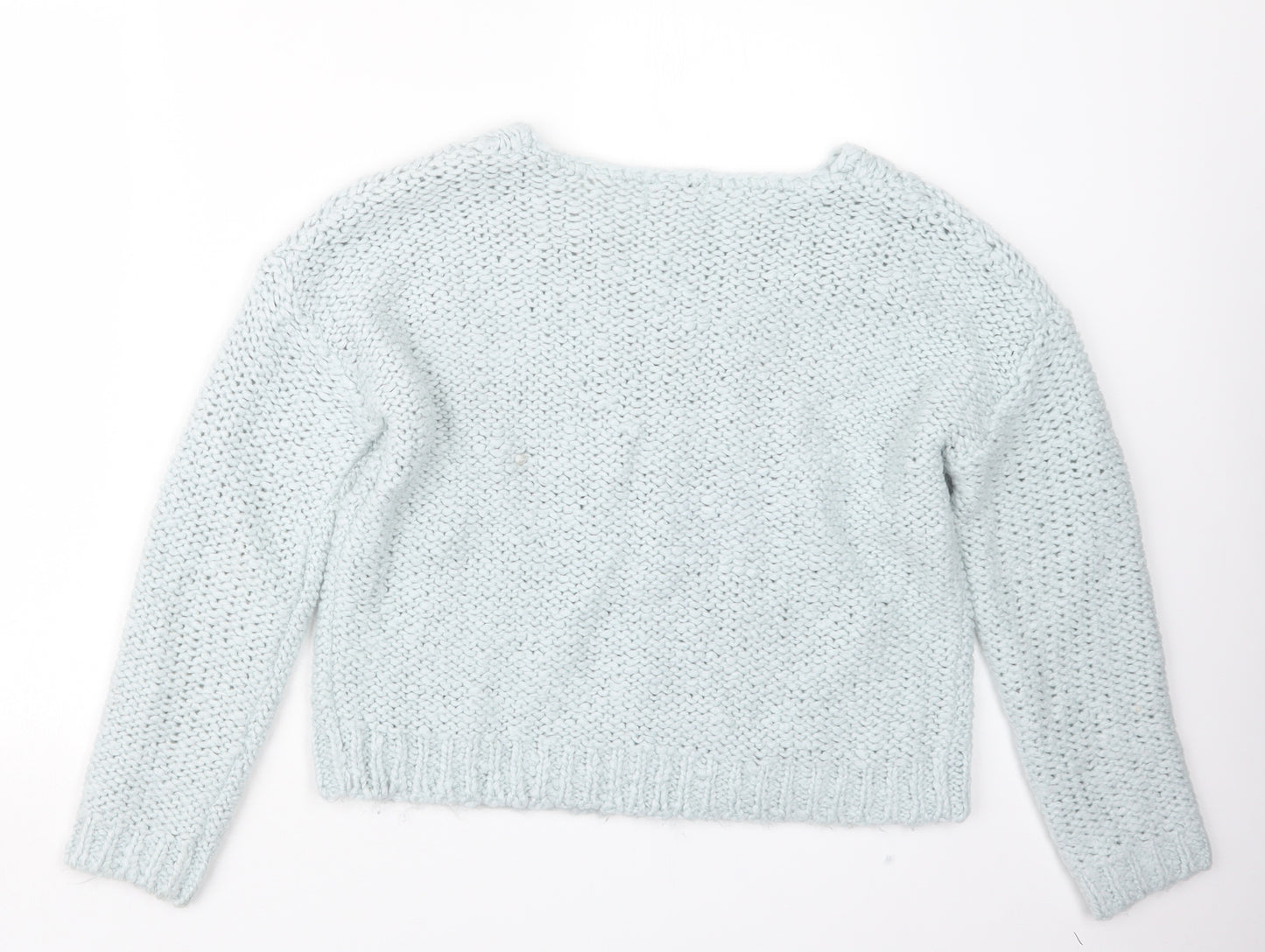 NEXT Womens Blue  Knit Pullover Jumper Size M