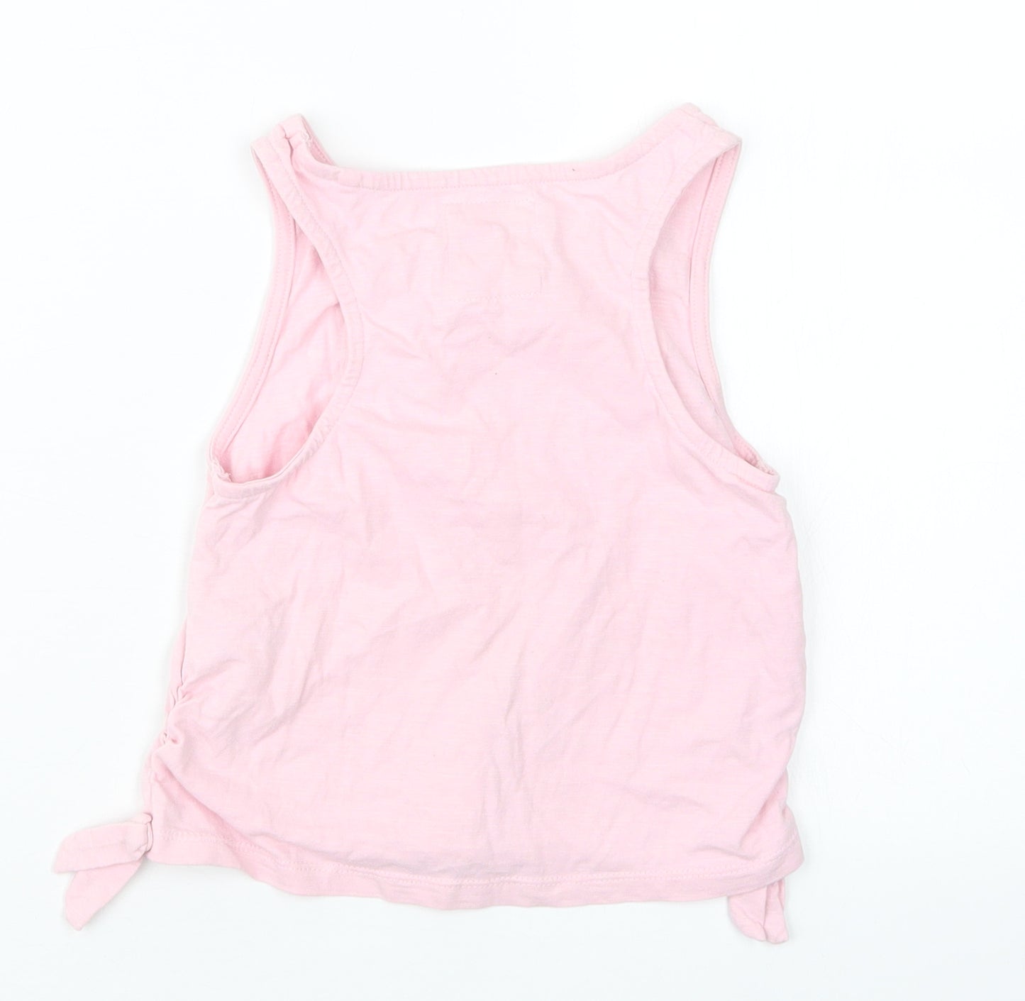 TU Girls Pink   Basic Tank Size 7 Years
