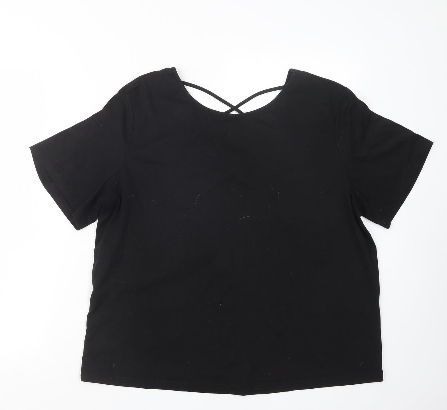 SheIn Womens Black   Basic T-Shirt Size XL
