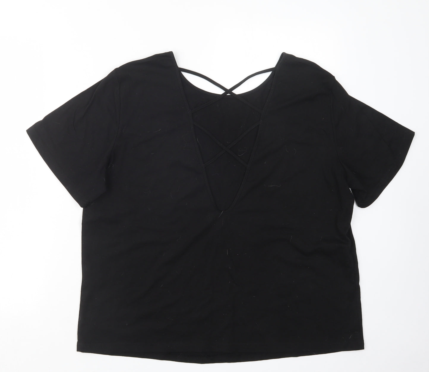 SheIn Womens Black   Basic T-Shirt Size XL