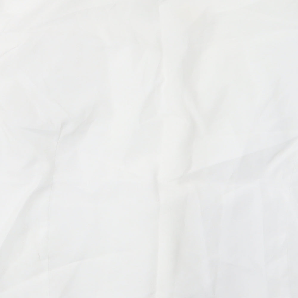 Preworn Womens White   Basic Button-Up Size 22