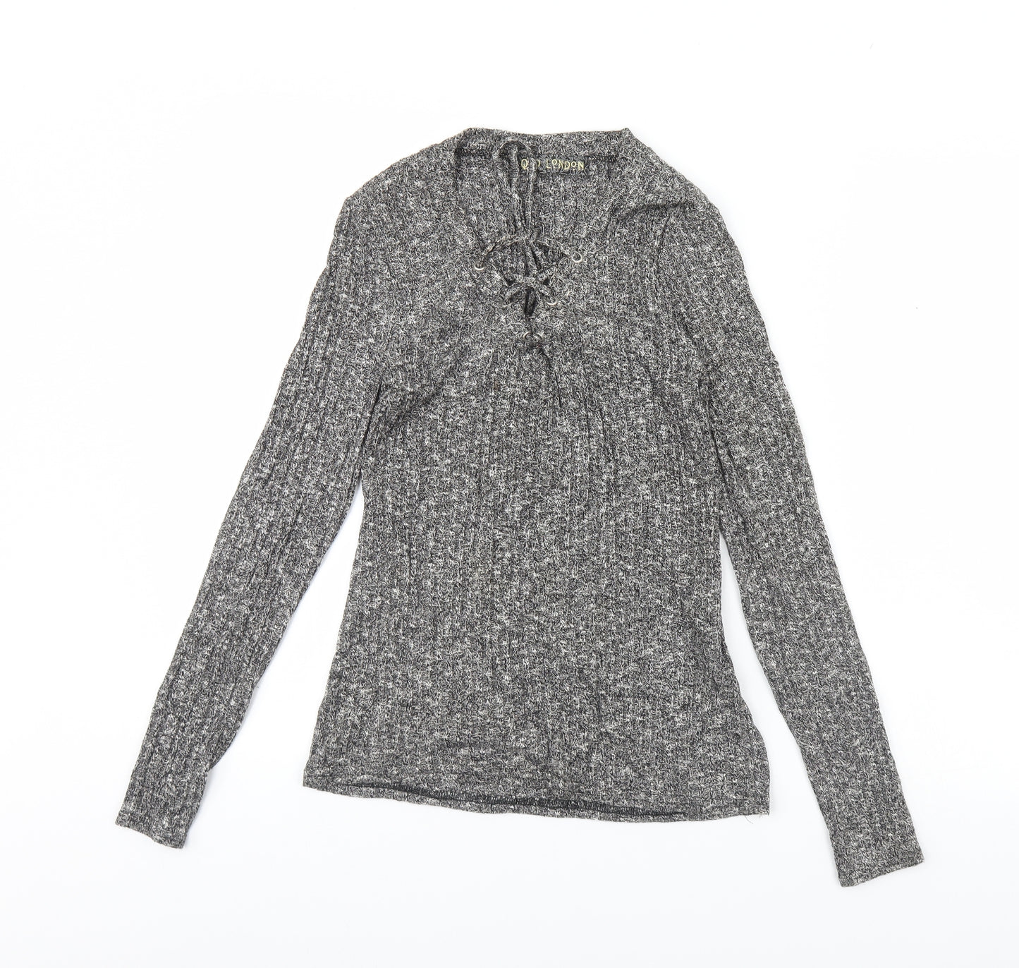 QED London Womens Grey   Basic Blouse Size M