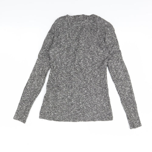 QED London Womens Grey   Basic Blouse Size M
