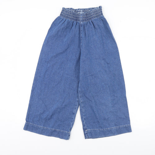 Bershka Womens Blue  Denim Cropped Jeans Size XS L21 in