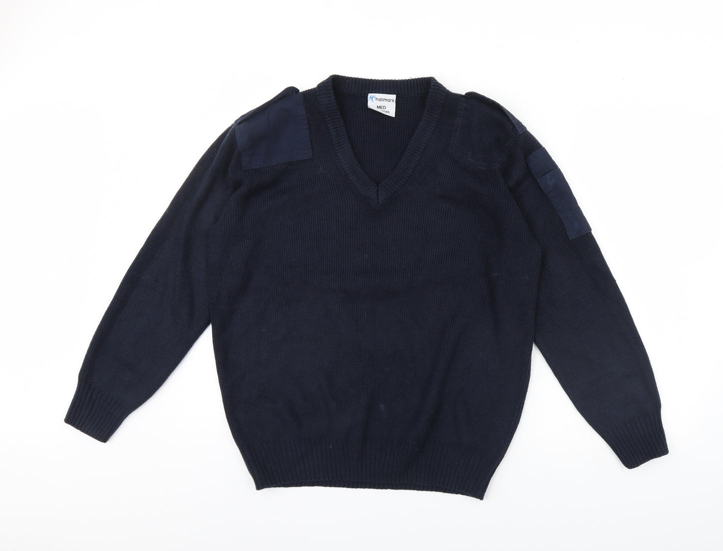 Hall mark Mens Blue   Pullover Jumper Size M