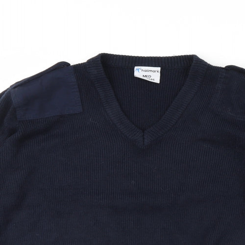 Hall mark Mens Blue   Pullover Jumper Size M