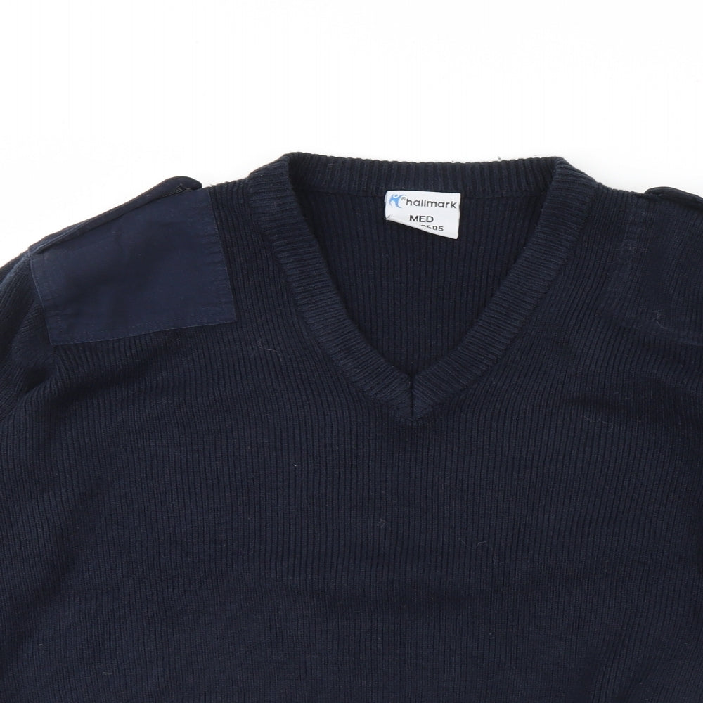 Hall mark Mens Blue   Pullover Jumper Size M