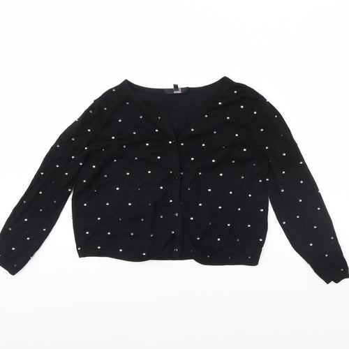 Coast Womens Black   Cardigan Jumper Size M