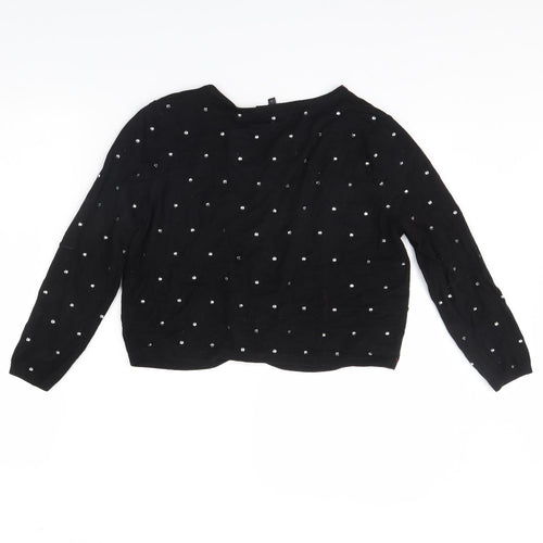 Coast Womens Black   Cardigan Jumper Size M