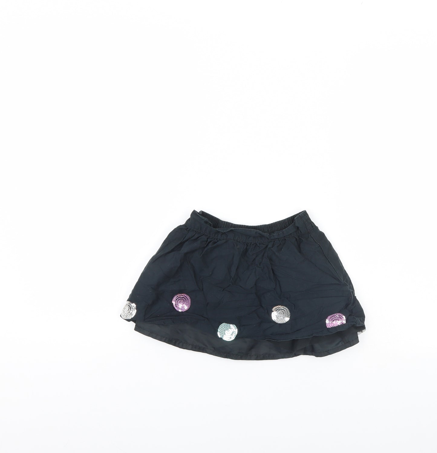 Oshkosh Girls Black   Mini Skirt Size 5 Years