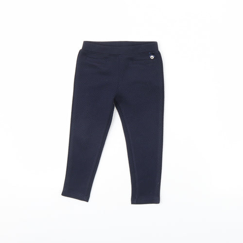 Jasper Conran Girls Blue   Capri Trousers Size 2 Years
