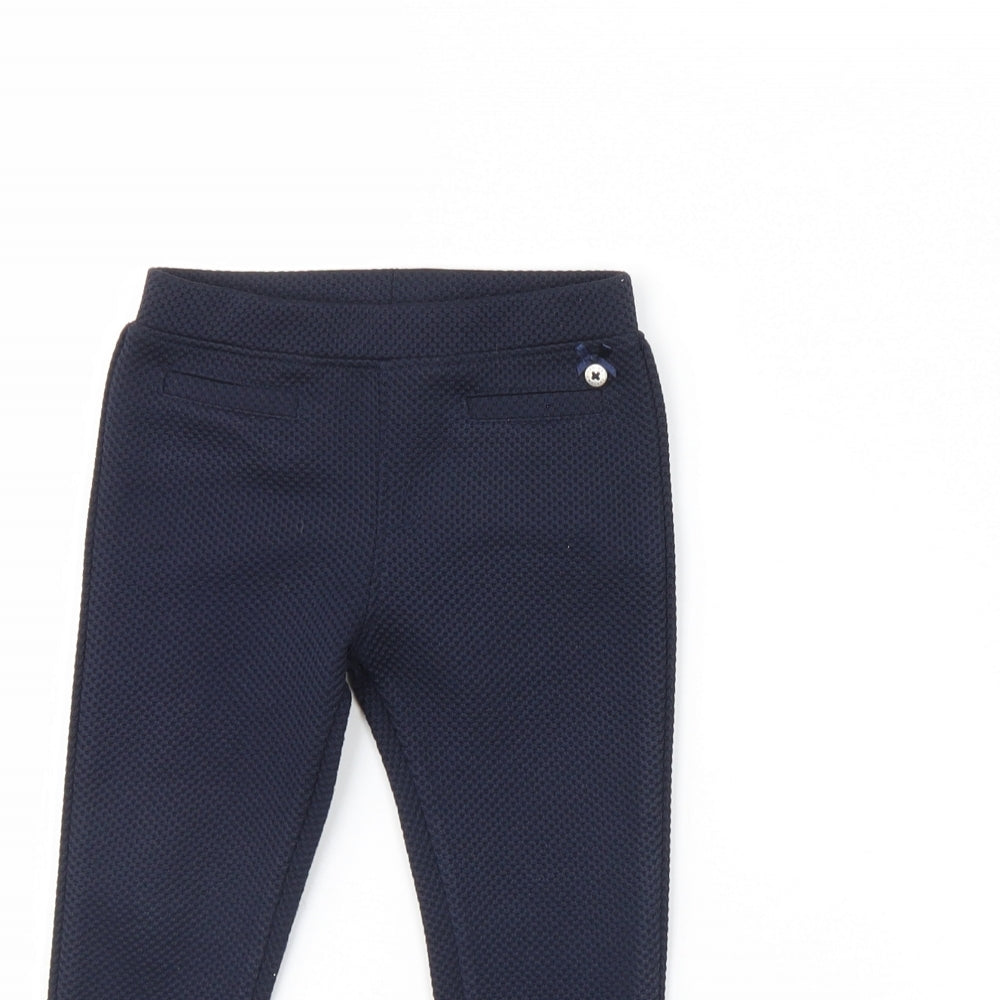 Jasper Conran Girls Blue   Capri Trousers Size 2 Years