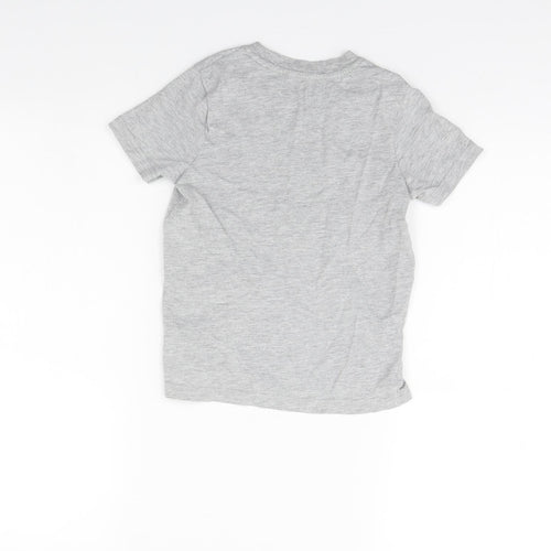 George Boys Grey   Basic T-Shirt Size 4 Years