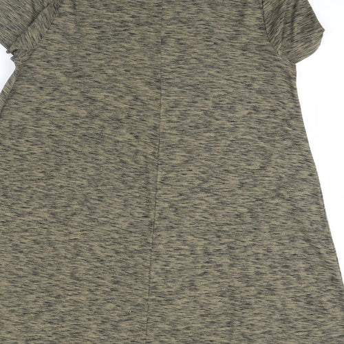 New Look Womens Green Herringbone  Shift  Size 16