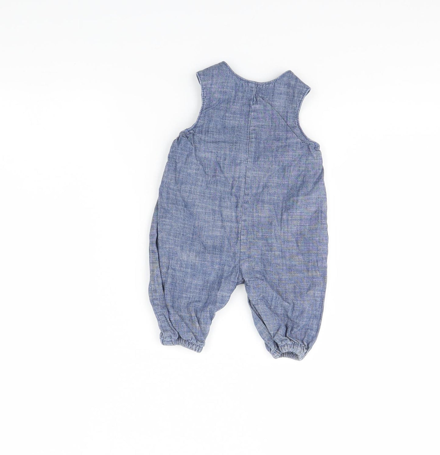 NEXT Baby Blue  Denim Dungaree One-Piece Size 0-3 Months