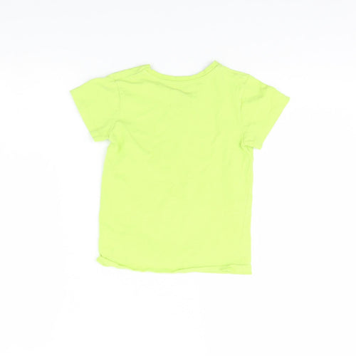 Urban Debt Boys Green   Basic T-Shirt Size 6 Years  - Dinosaur