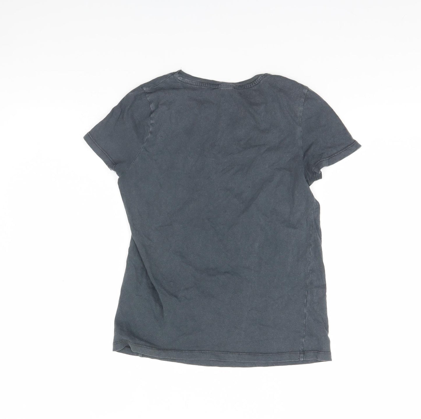 New Look Womens Grey   Basic T-Shirt Size 6