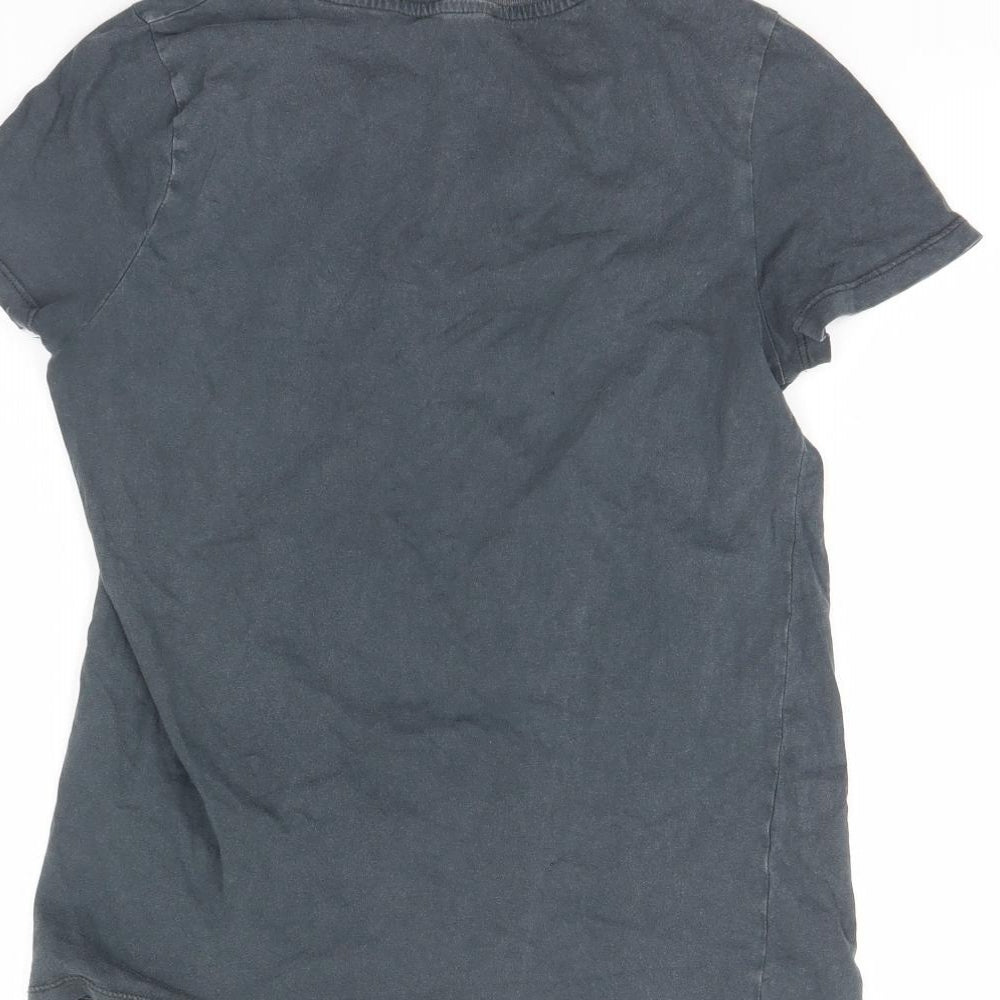 New Look Womens Grey   Basic T-Shirt Size 6