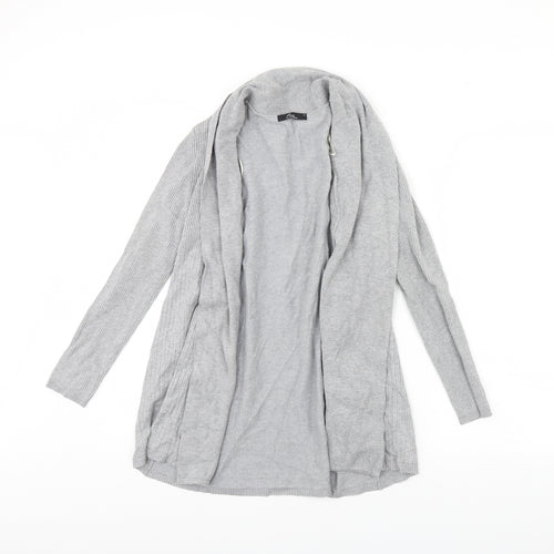 BM Womens Grey   Cardigan Jumper Size M