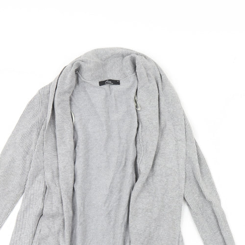 BM Womens Grey   Cardigan Jumper Size M