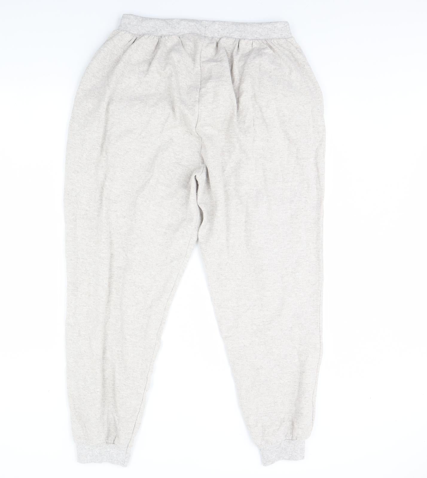 Peacocks Mens Ivory   Jogger Trousers Size L L30 in