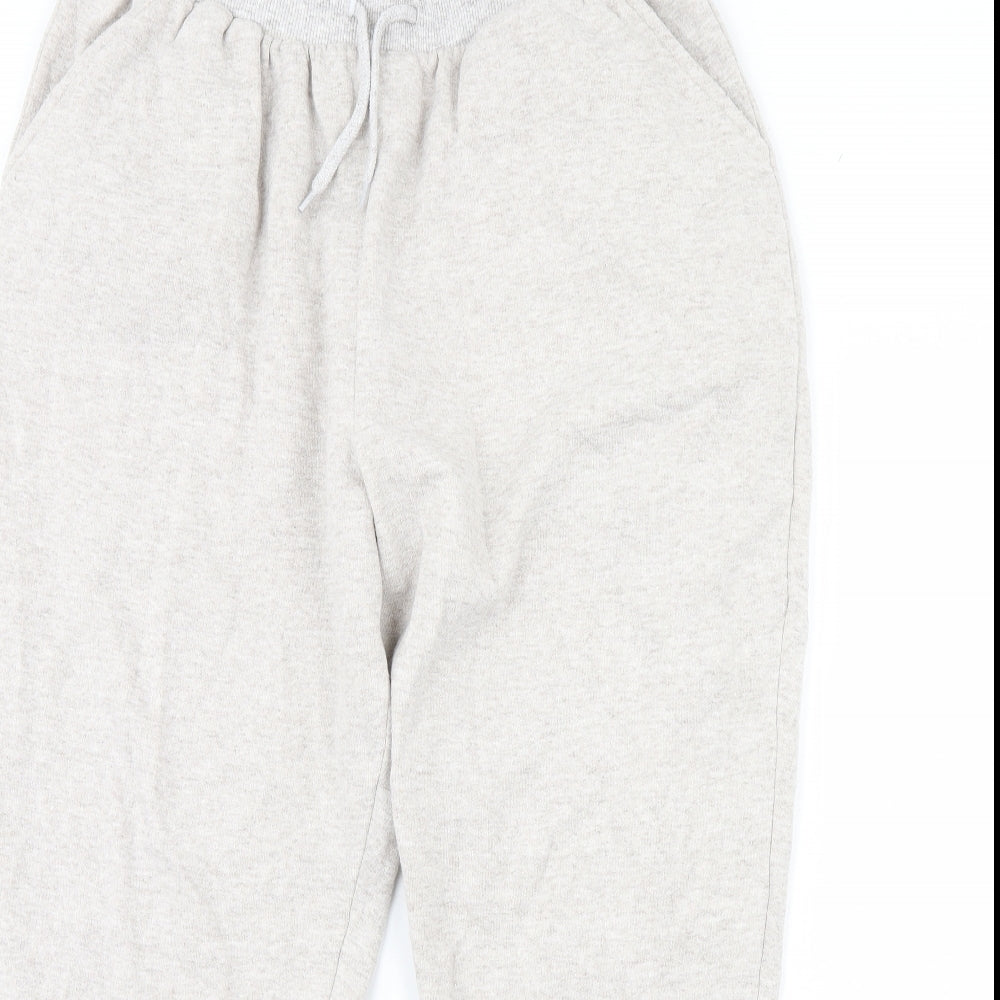 Peacocks Mens Ivory   Jogger Trousers Size L L30 in