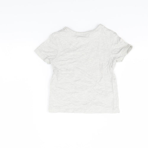 George Baby Grey   Basic T-Shirt Size 12 Months