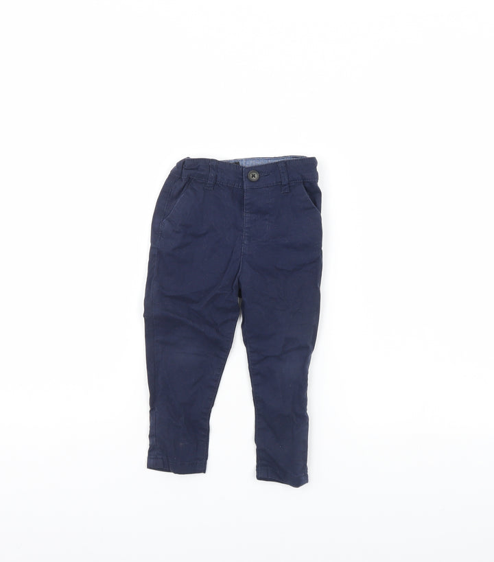 Denim & Co. Baby Blue Capri Trousers Size 12 Months