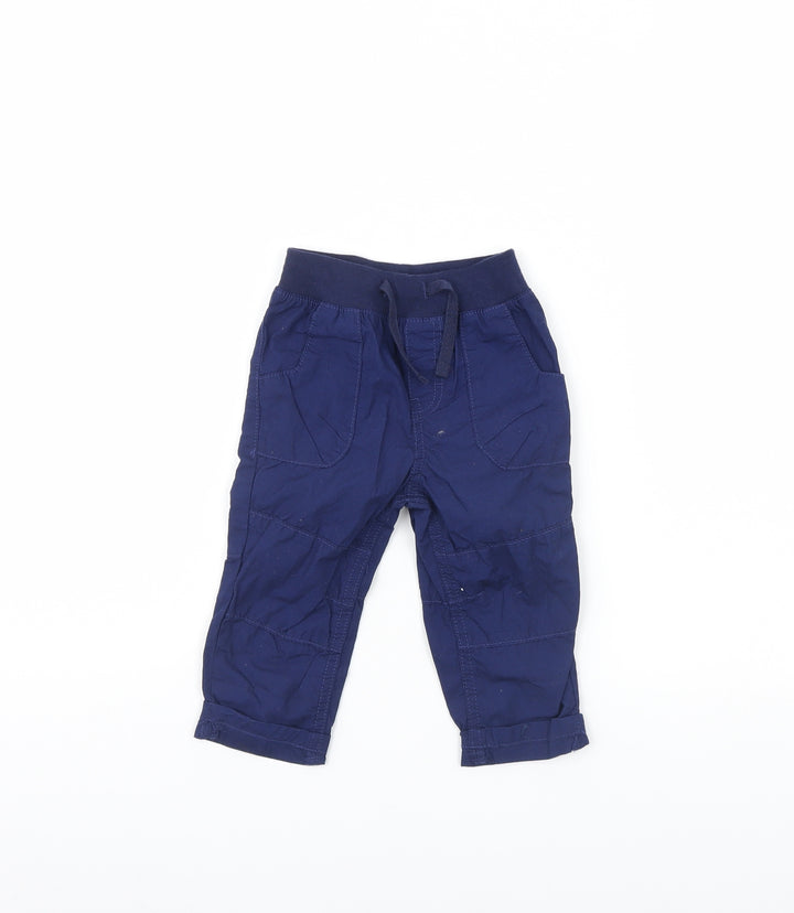 TU Baby Blue Capri Trousers Size 9 Months