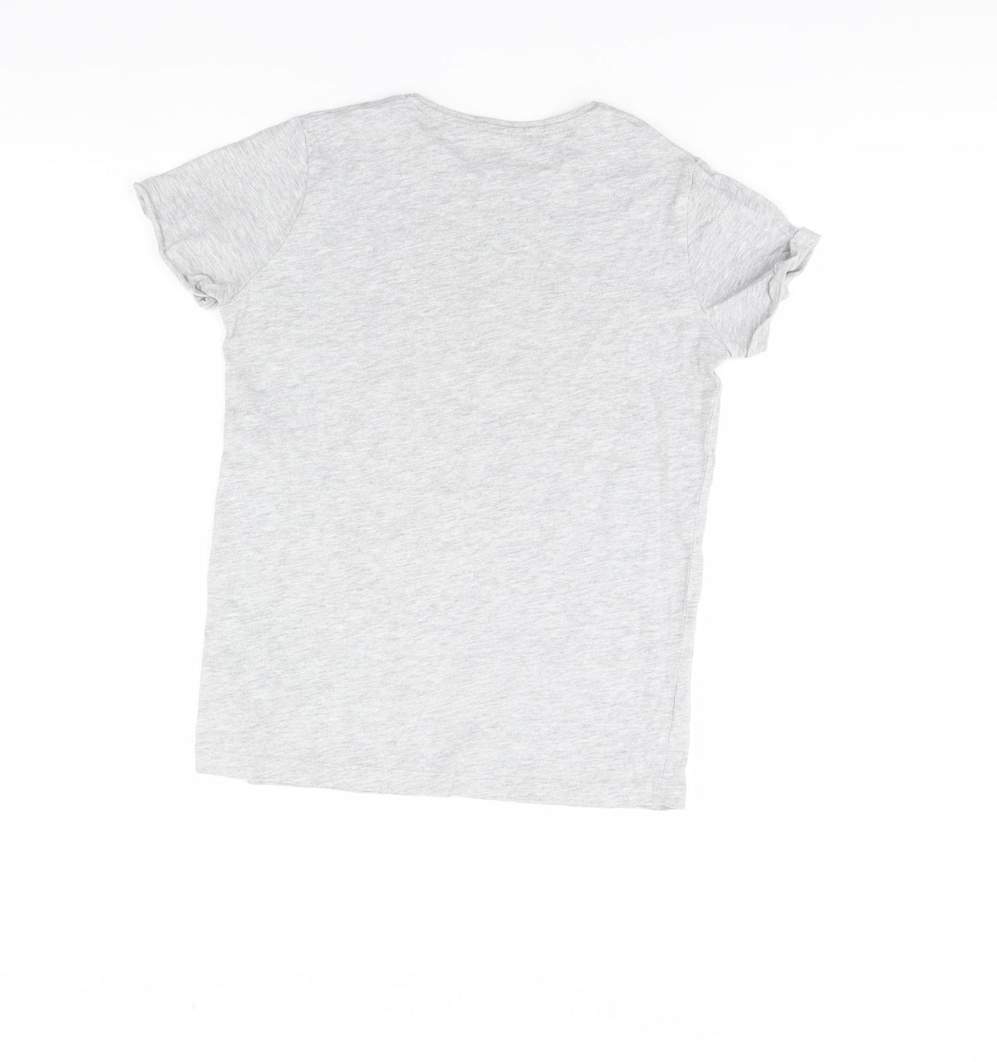 Primark Girls Grey   Basic T-Shirt Size 11 Years