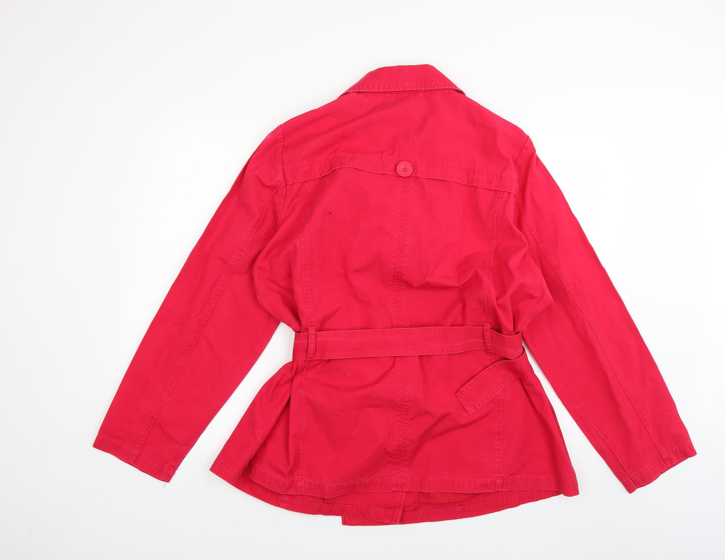 Cherokee Womens Red   Overcoat Coat Size 20