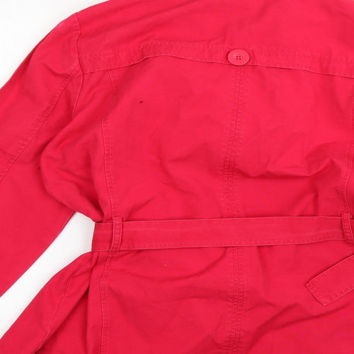 Cherokee Womens Red   Overcoat Coat Size 20
