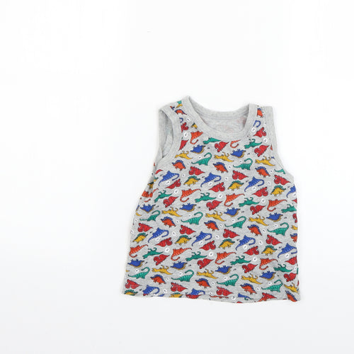 TU Boys Multicoloured Geometric  Basic T-Shirt Size 5-6 Years