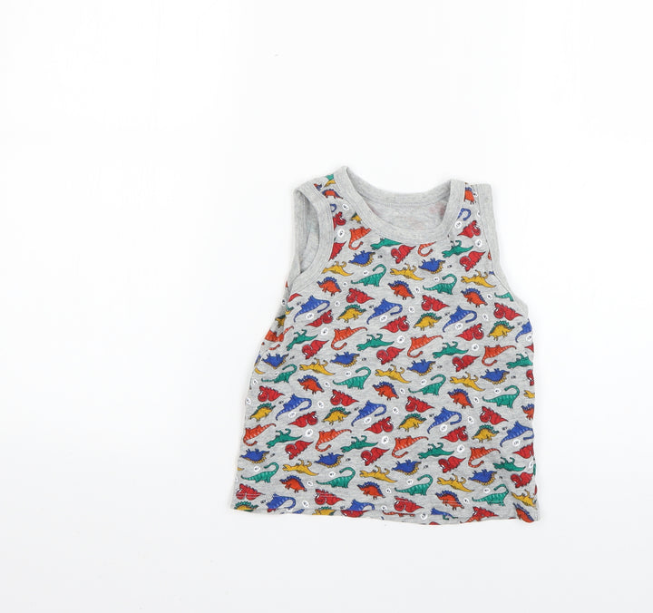 TU Boys Multicoloured Geometric  Basic T-Shirt Size 5-6 Years