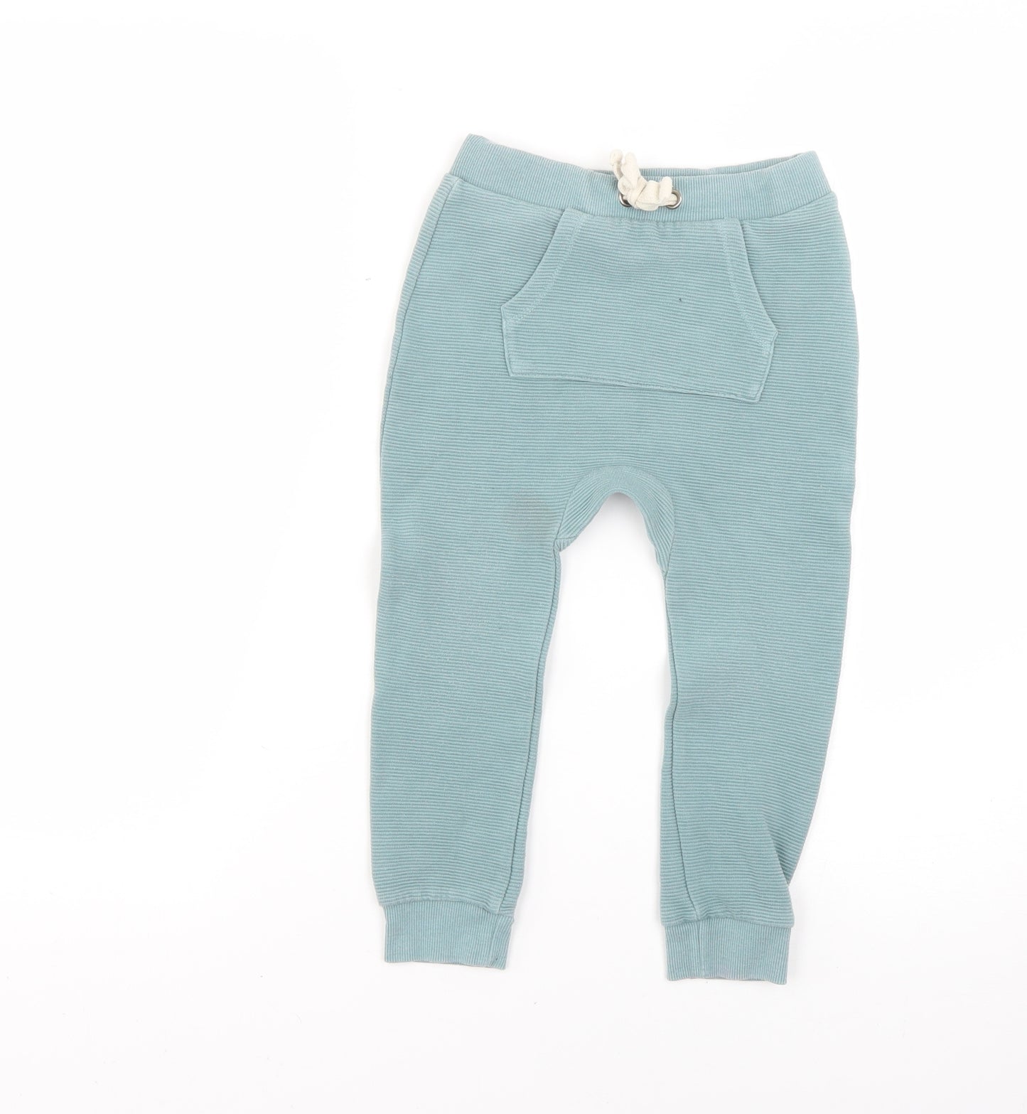 TU Boys Green   Jogger Trousers Size 3-4 Years