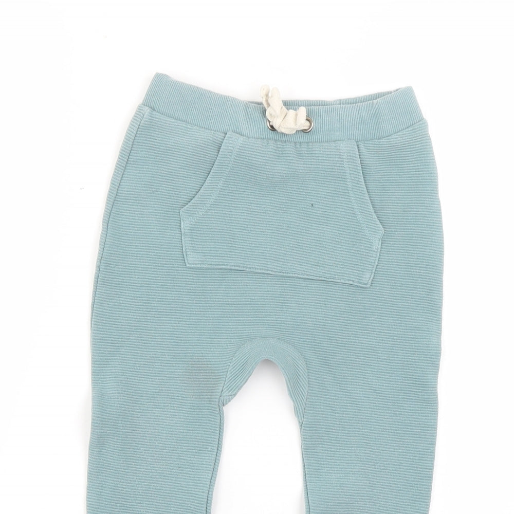 TU Boys Green   Jogger Trousers Size 3-4 Years