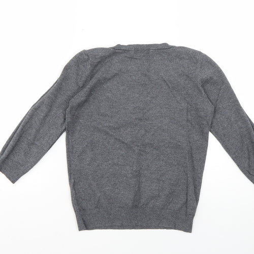 Marks and Spencer Womens Grey   Pullover Jumper Size 8