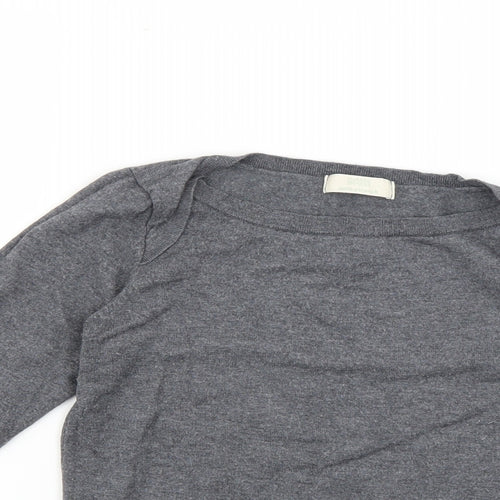 Marks and Spencer Womens Grey   Pullover Jumper Size 8