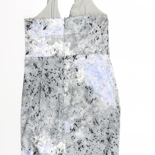 Wallis Womens Grey   Bodycon  Size 10
