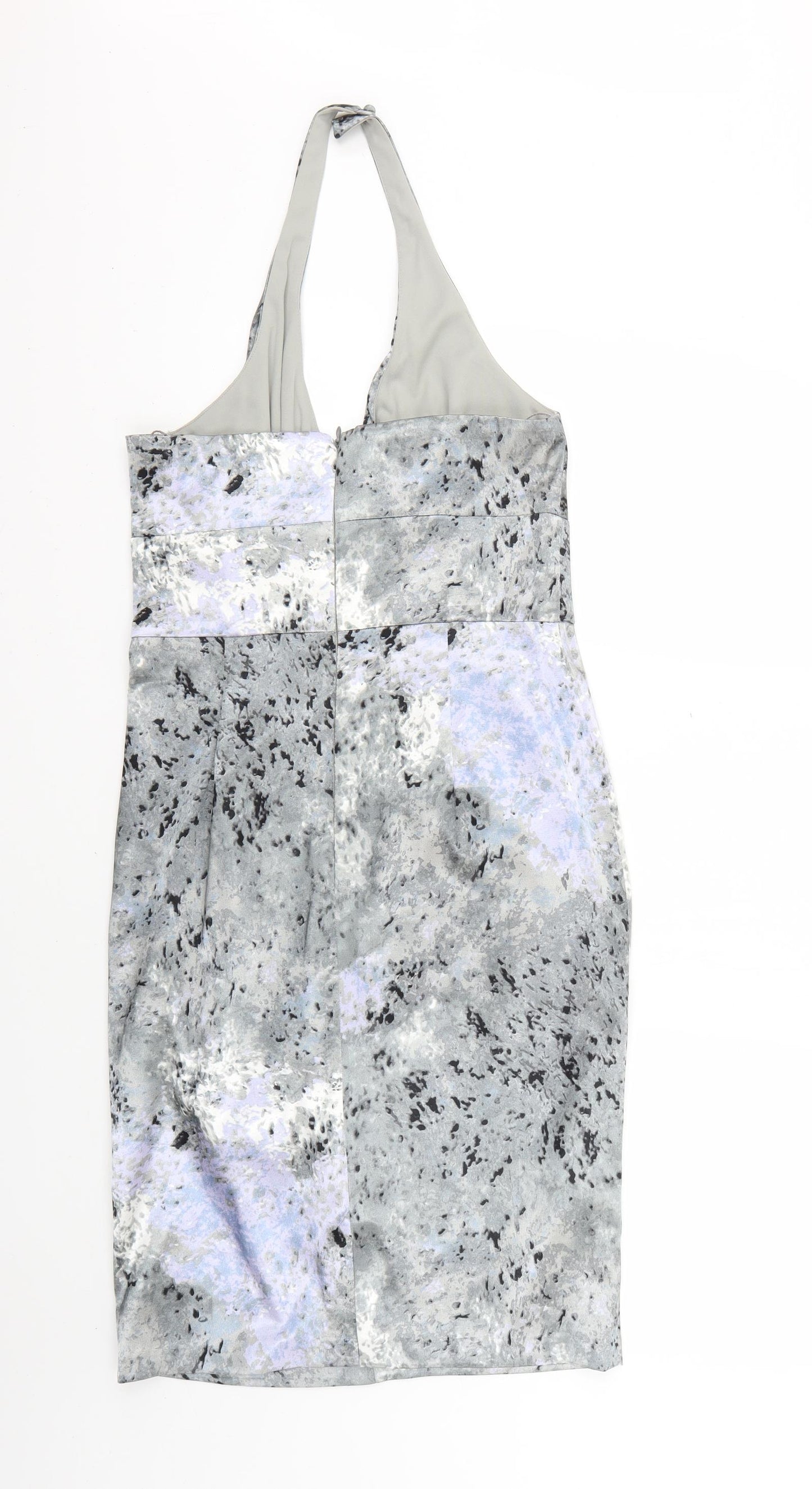 Wallis Womens Grey   Bodycon  Size 10
