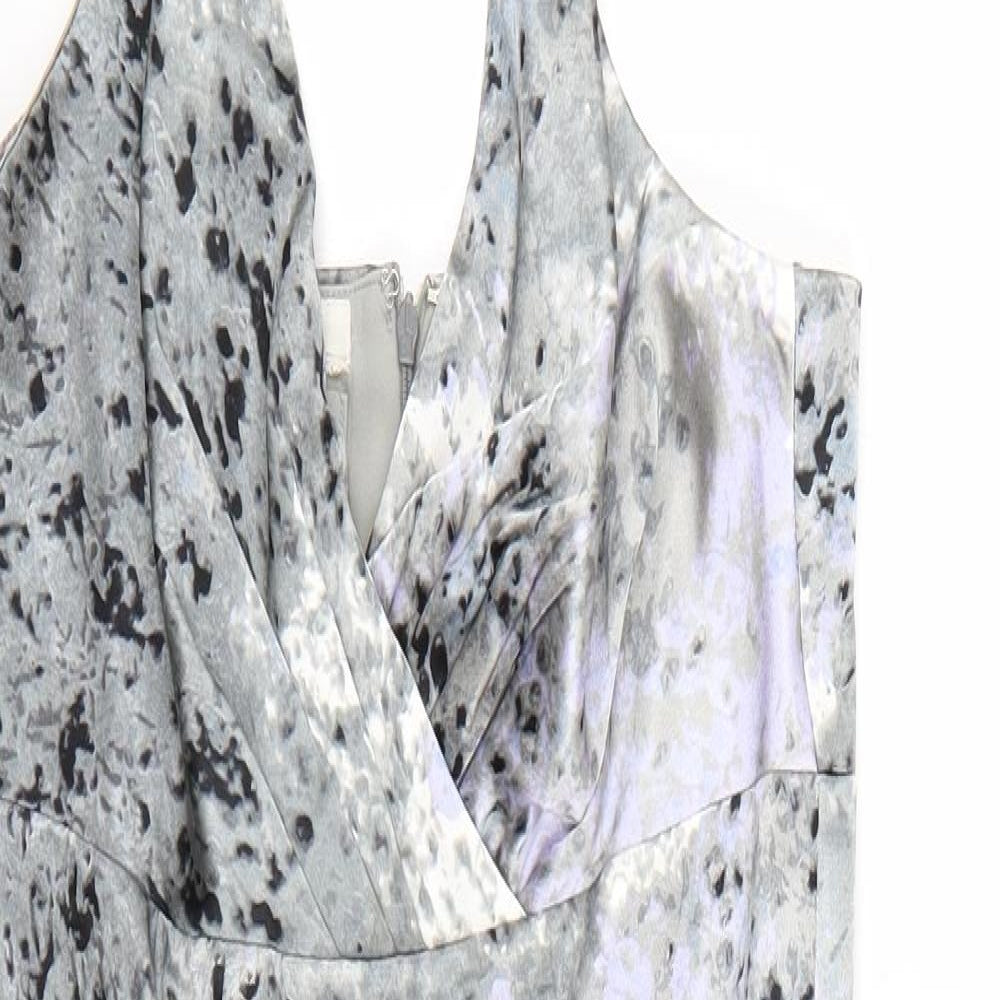 Wallis Womens Grey   Bodycon  Size 10