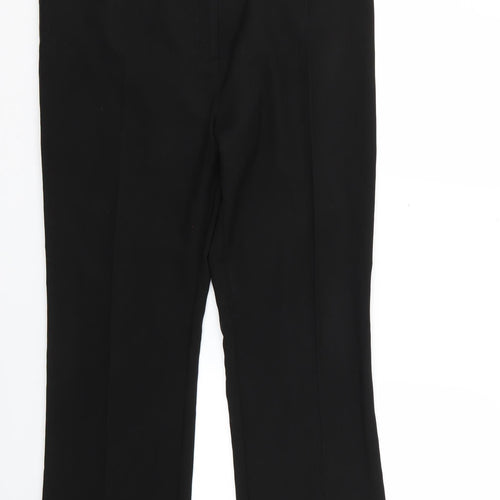 Papaya Womens Black   Trousers  Size 14 L26 in