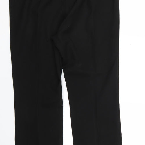 Papaya Womens Black   Trousers  Size 14 L26 in