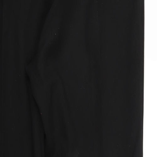 Papaya Womens Black   Trousers  Size 14 L26 in