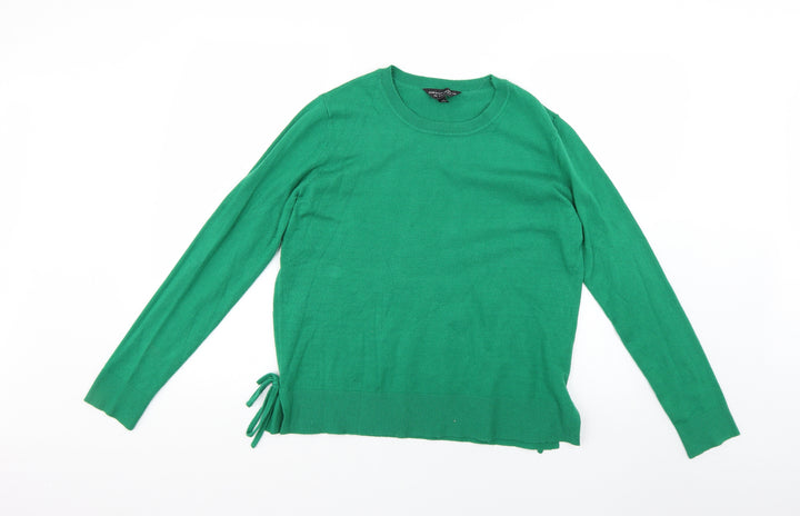 Dorothy Perkins Womens Green   Pullover Jumper Size 10