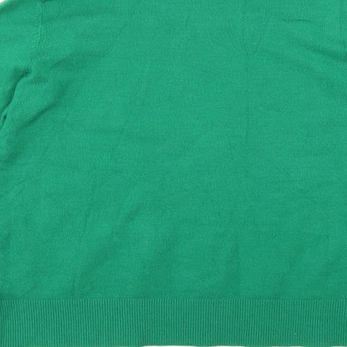 Dorothy Perkins Womens Green   Pullover Jumper Size 10